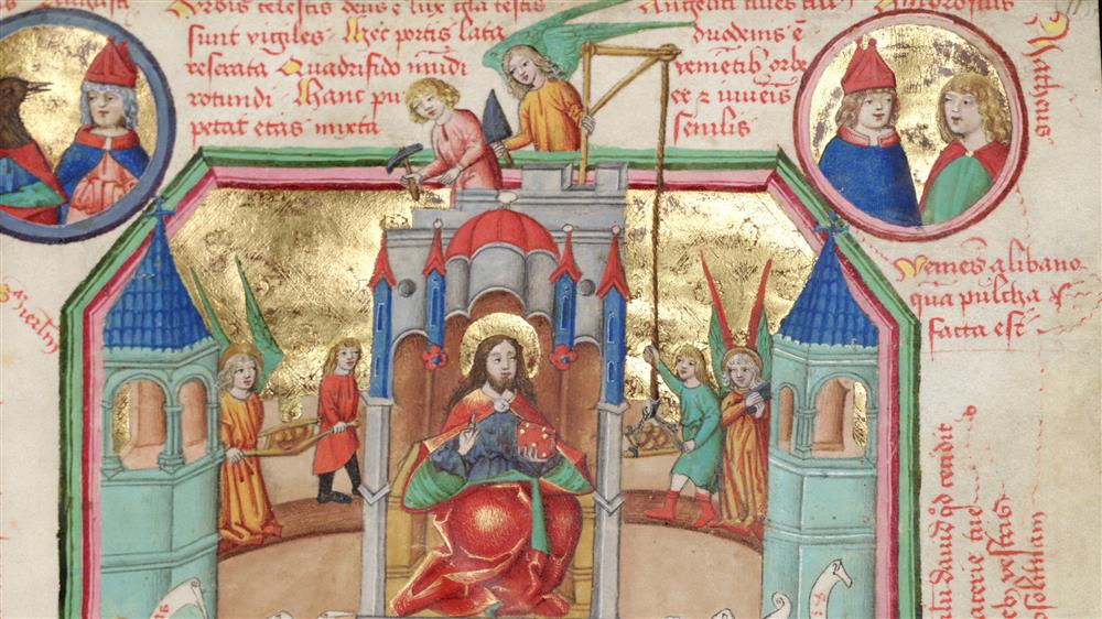 The Jena codex - illumination. Picture: National muzeum